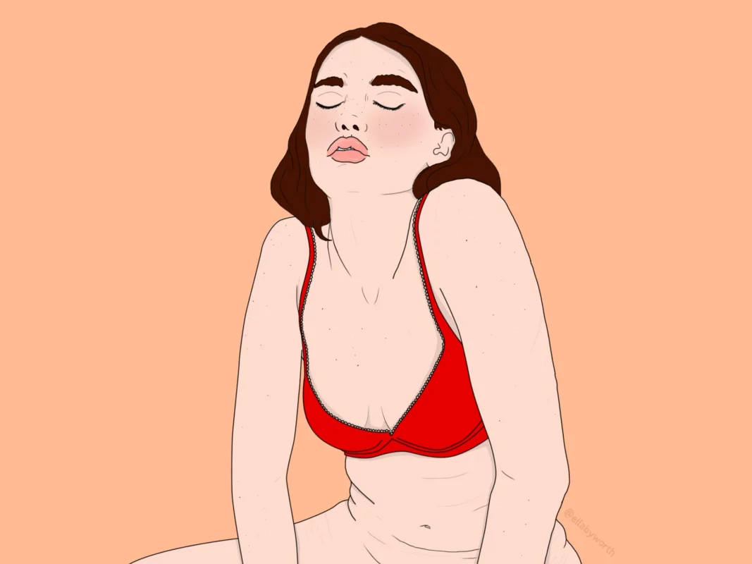 Womans orgasm face 418d